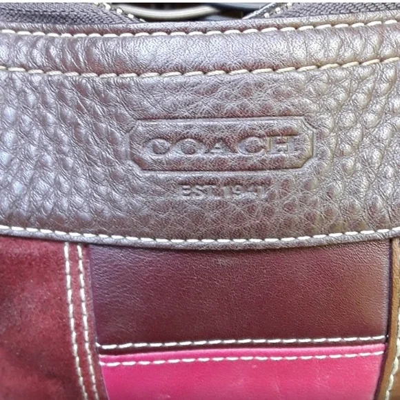 Coach Multicolor Patchwork Crossbody Bag - Picture 2 of 4